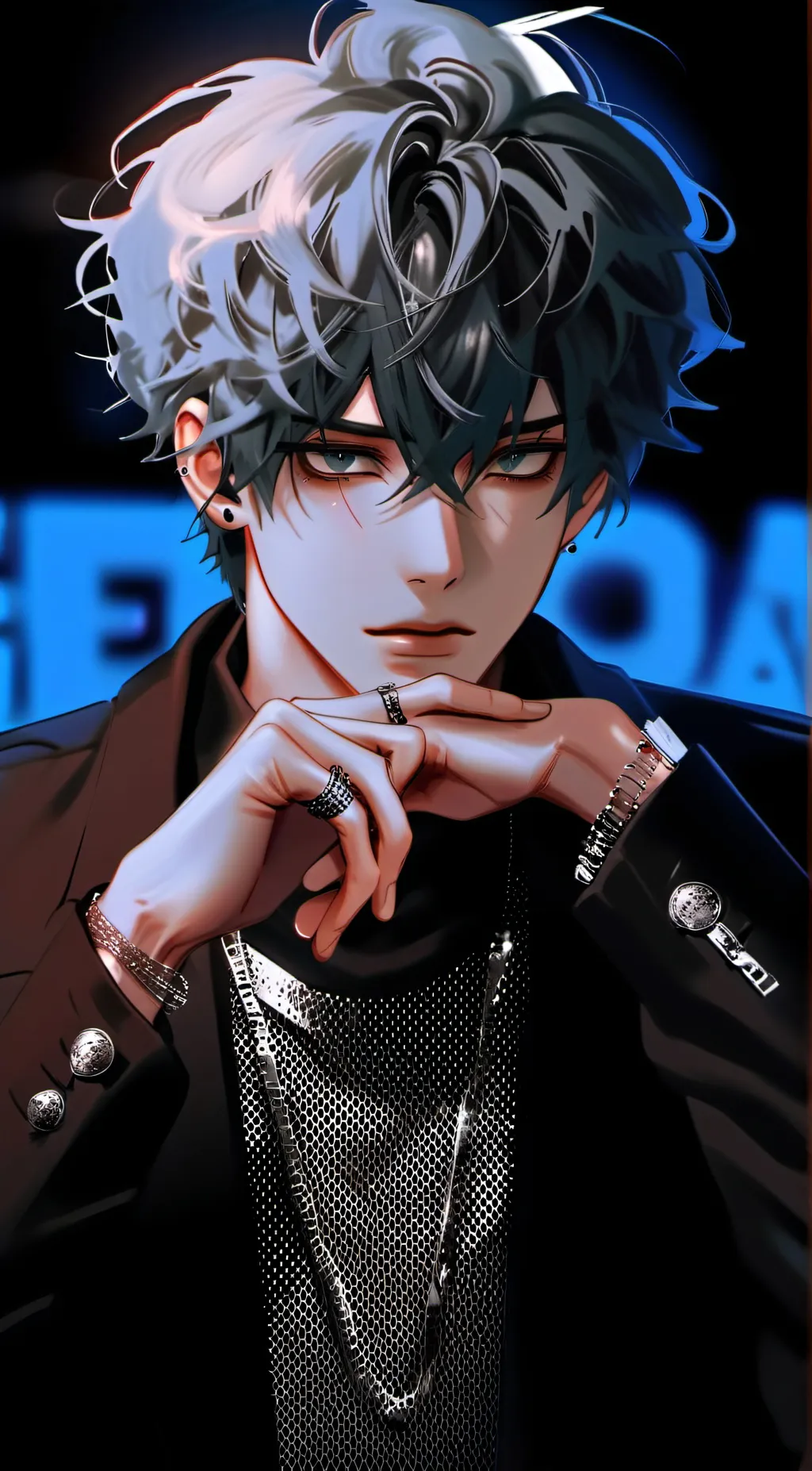 ai character: Brandon  background