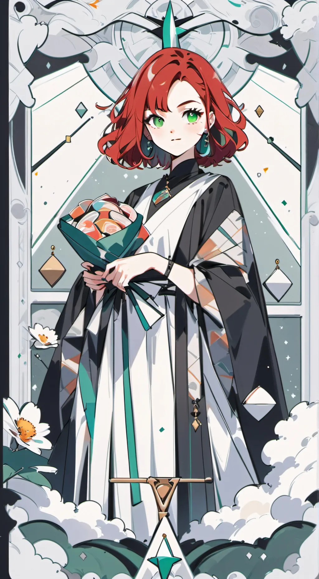 ai character: Mayar Floweinarin background