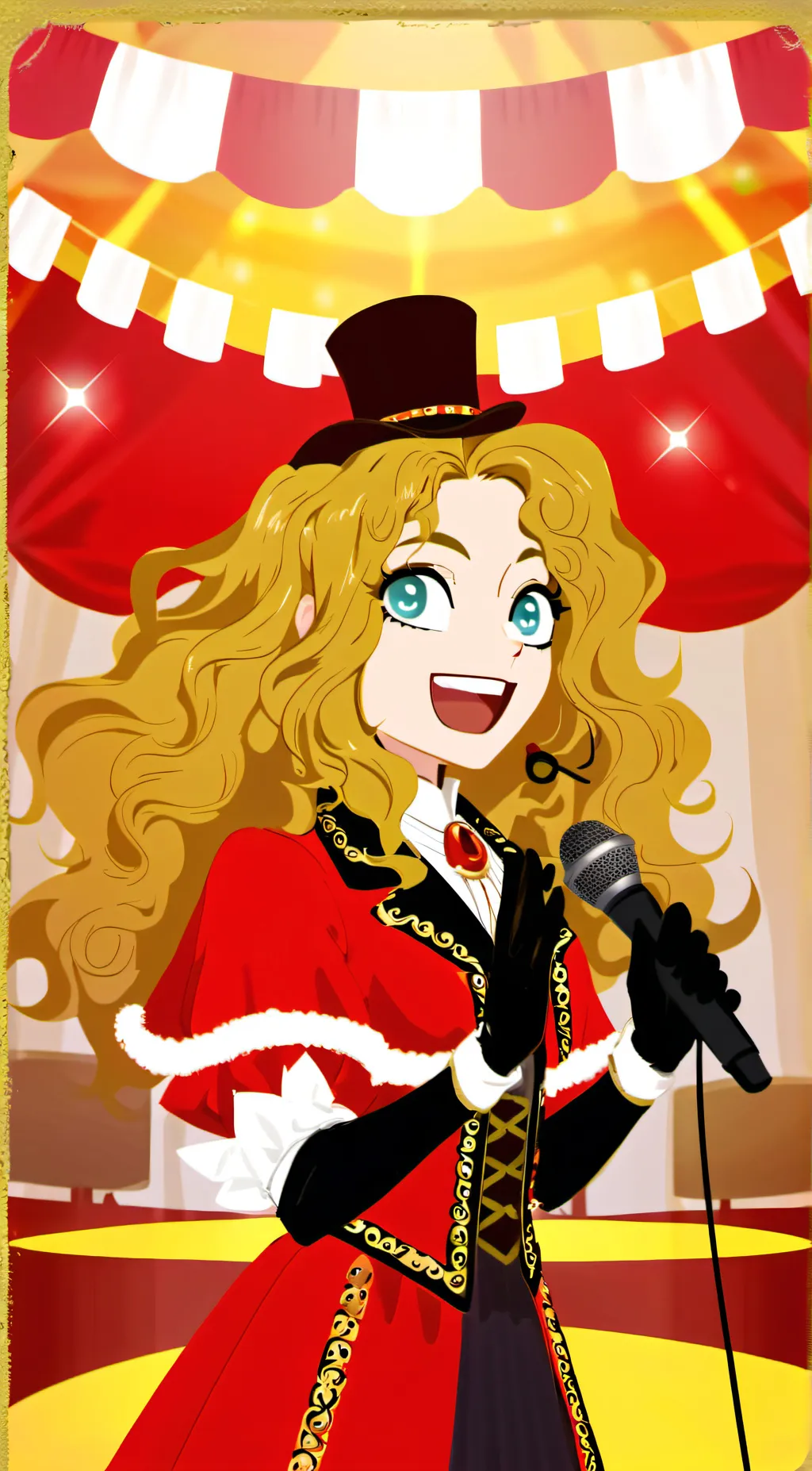 ai character: Savannah background