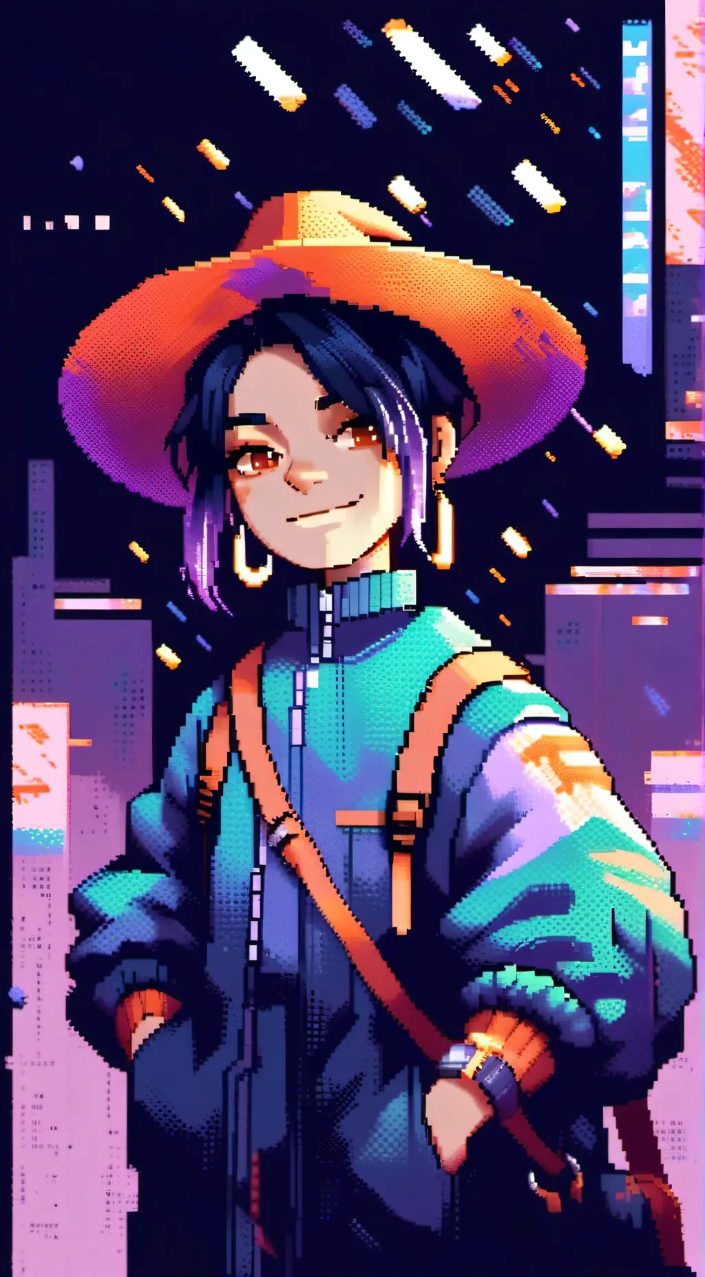 ai character: Hazel background