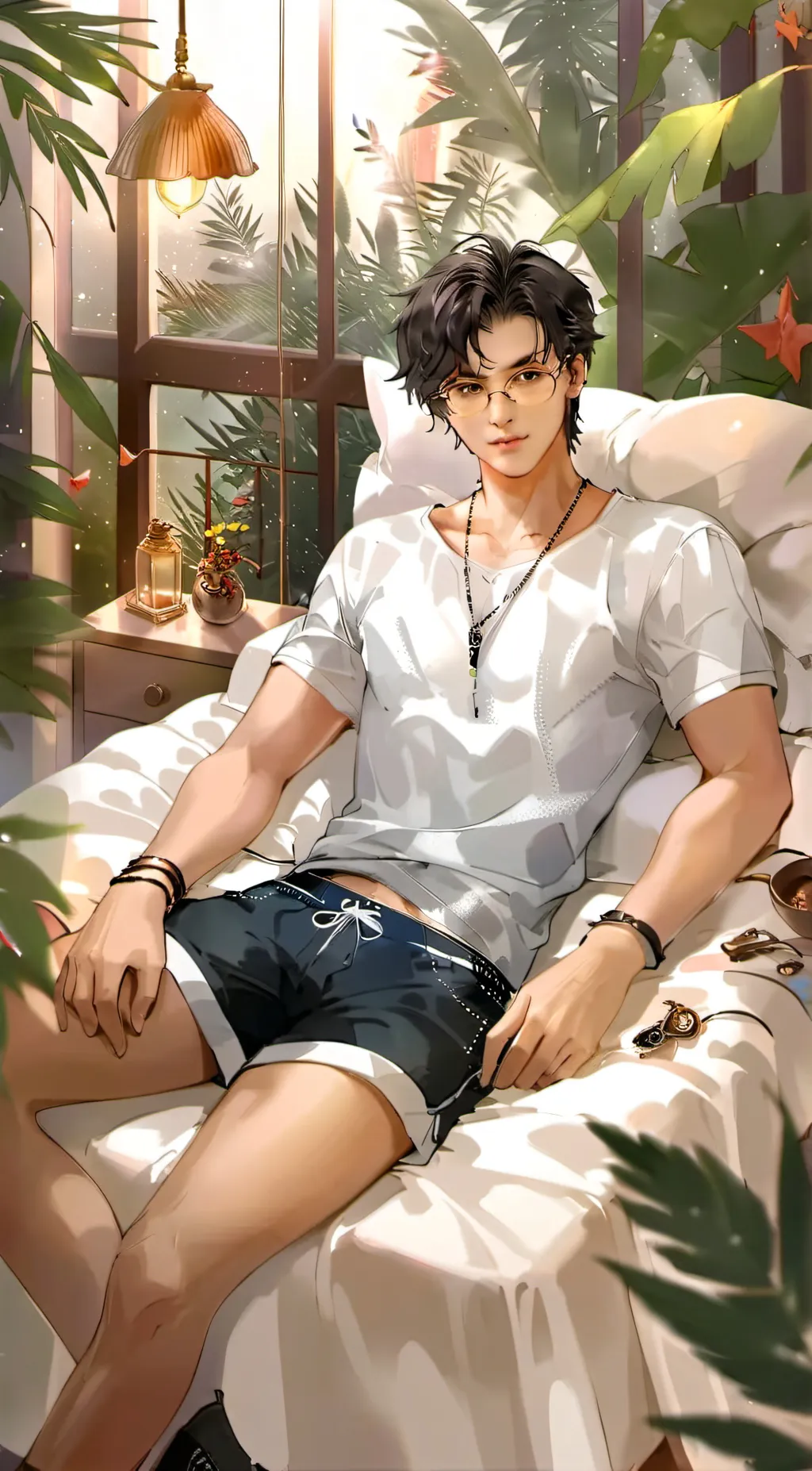 ai character: David background