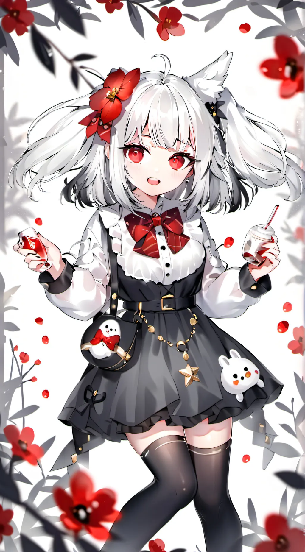 ai character: Miss yini background