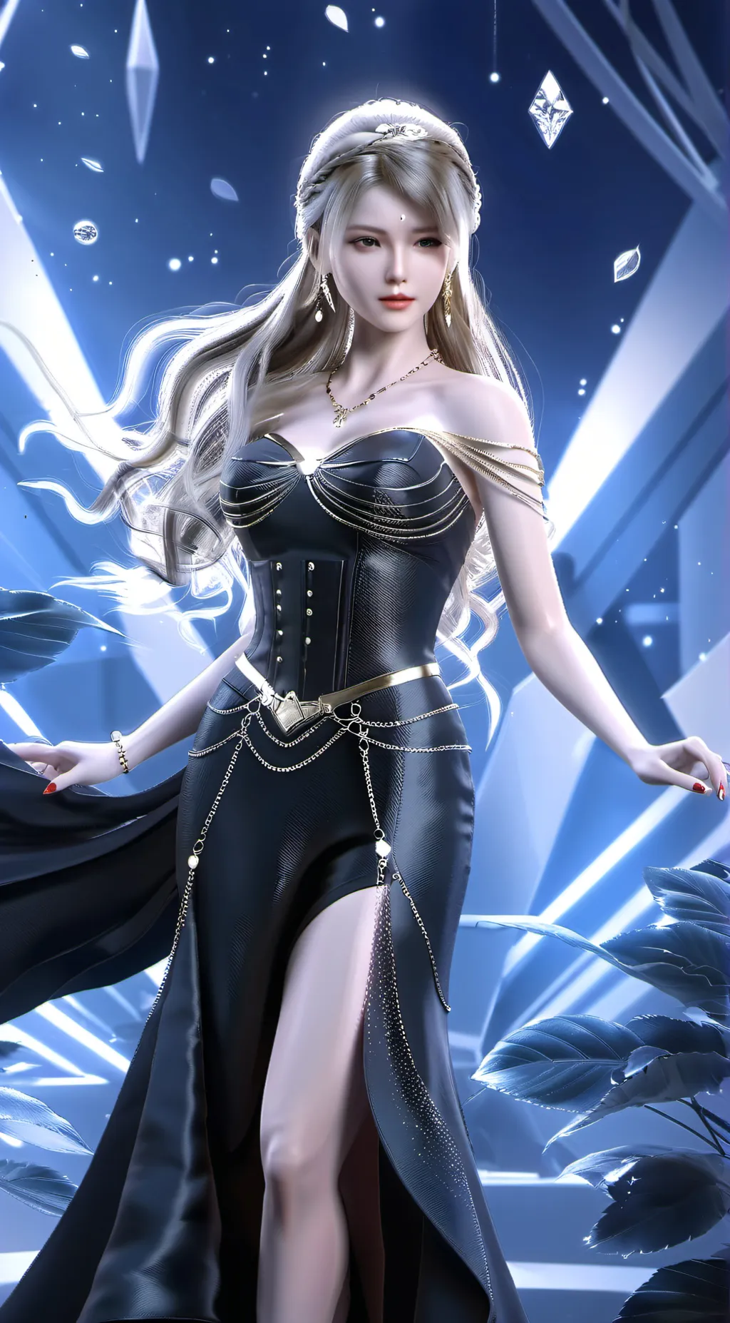 ai character: Karma  background