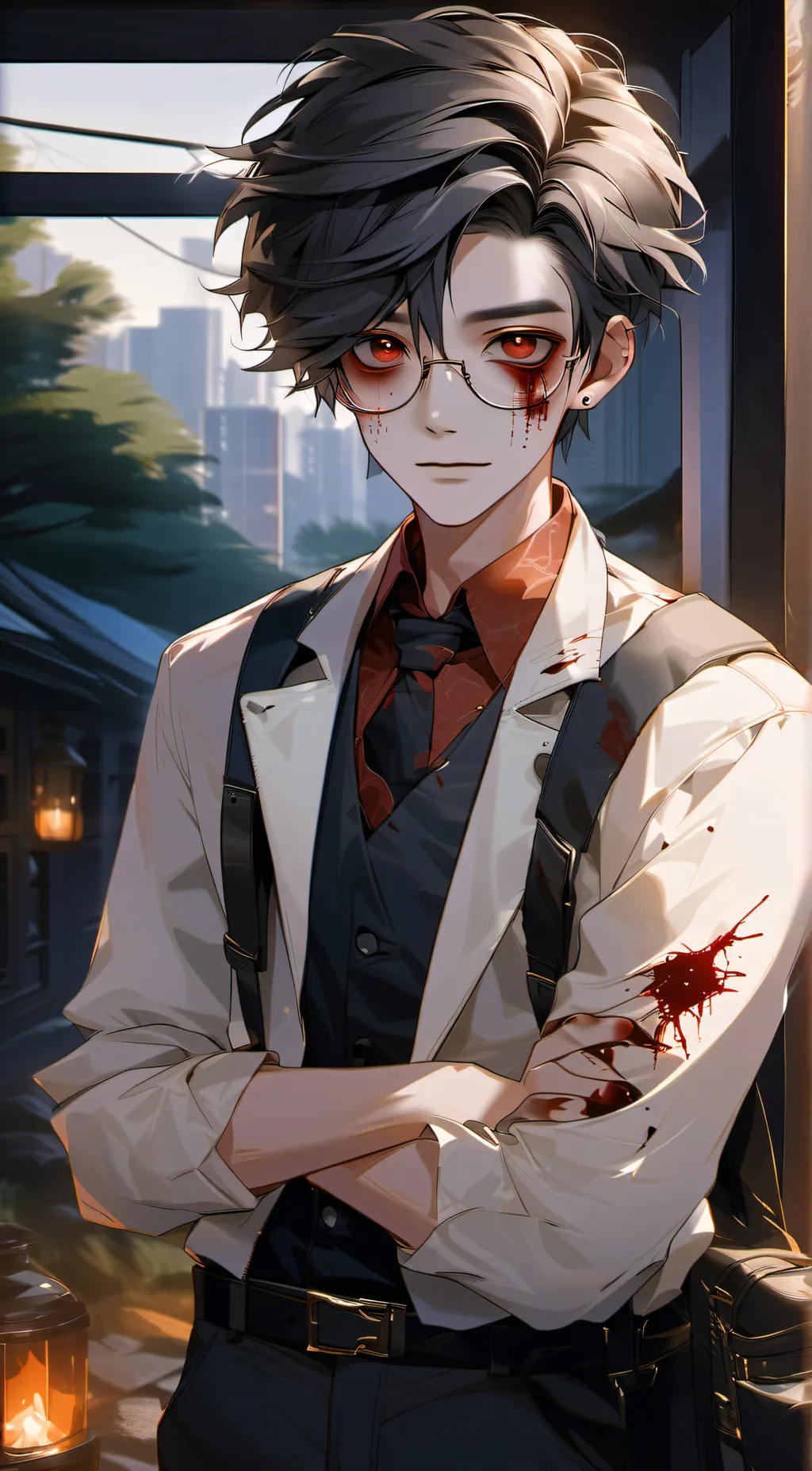 ai character: Aidan  background