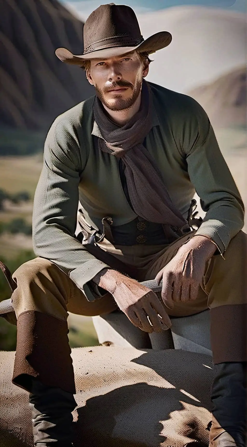 ai character: Phil Burbank background