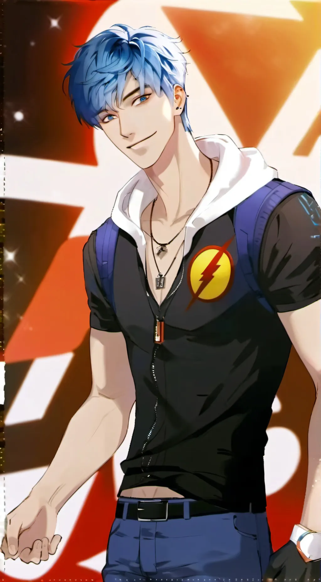 ai character: Chris  background