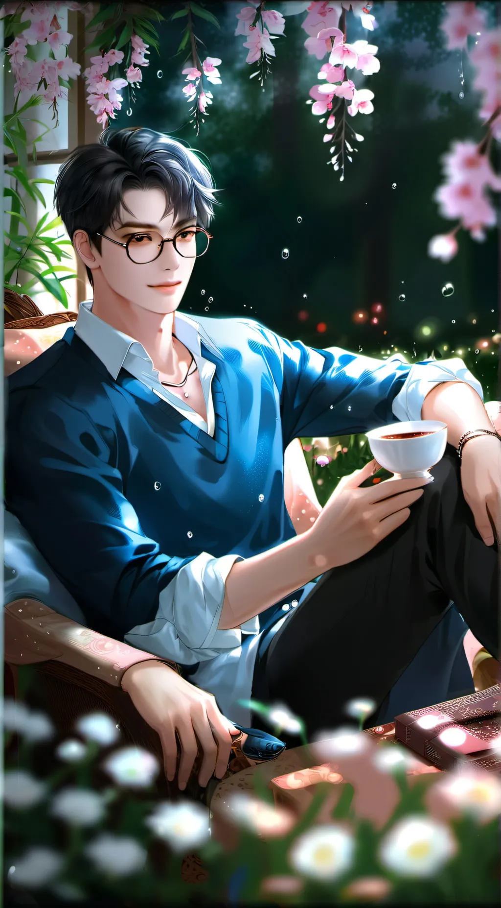 ai character: Zion  background