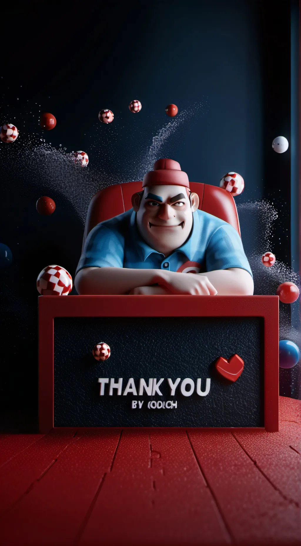 ai character: mha  background