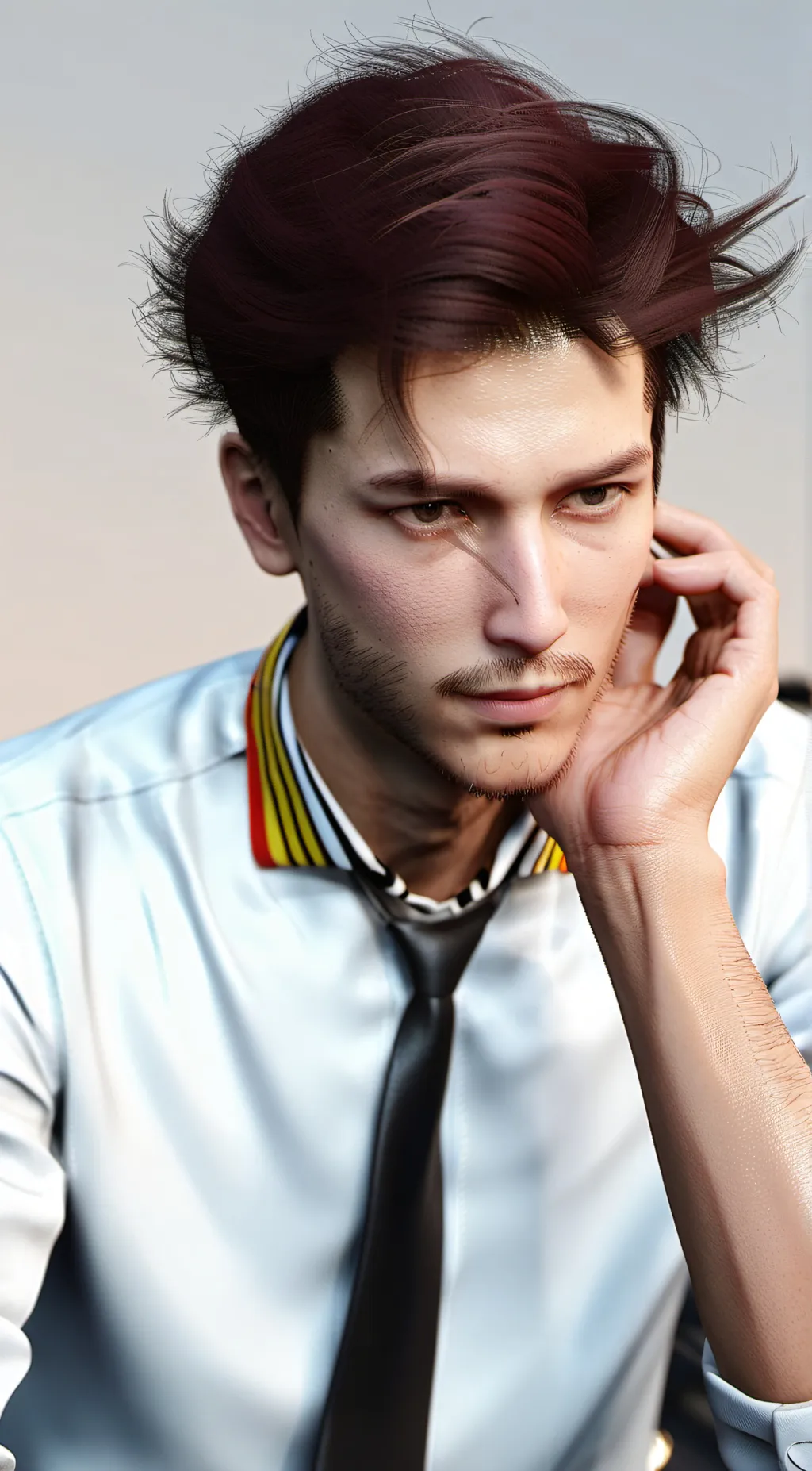 ai character: Duncan Quagmire  background