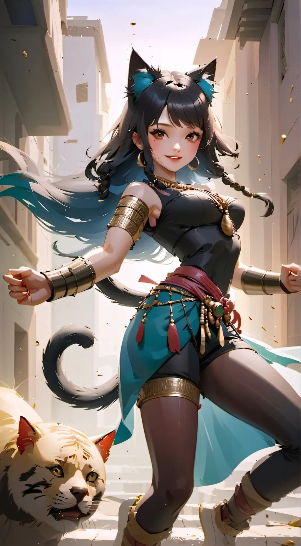 ai character: Holaaan Jekan background