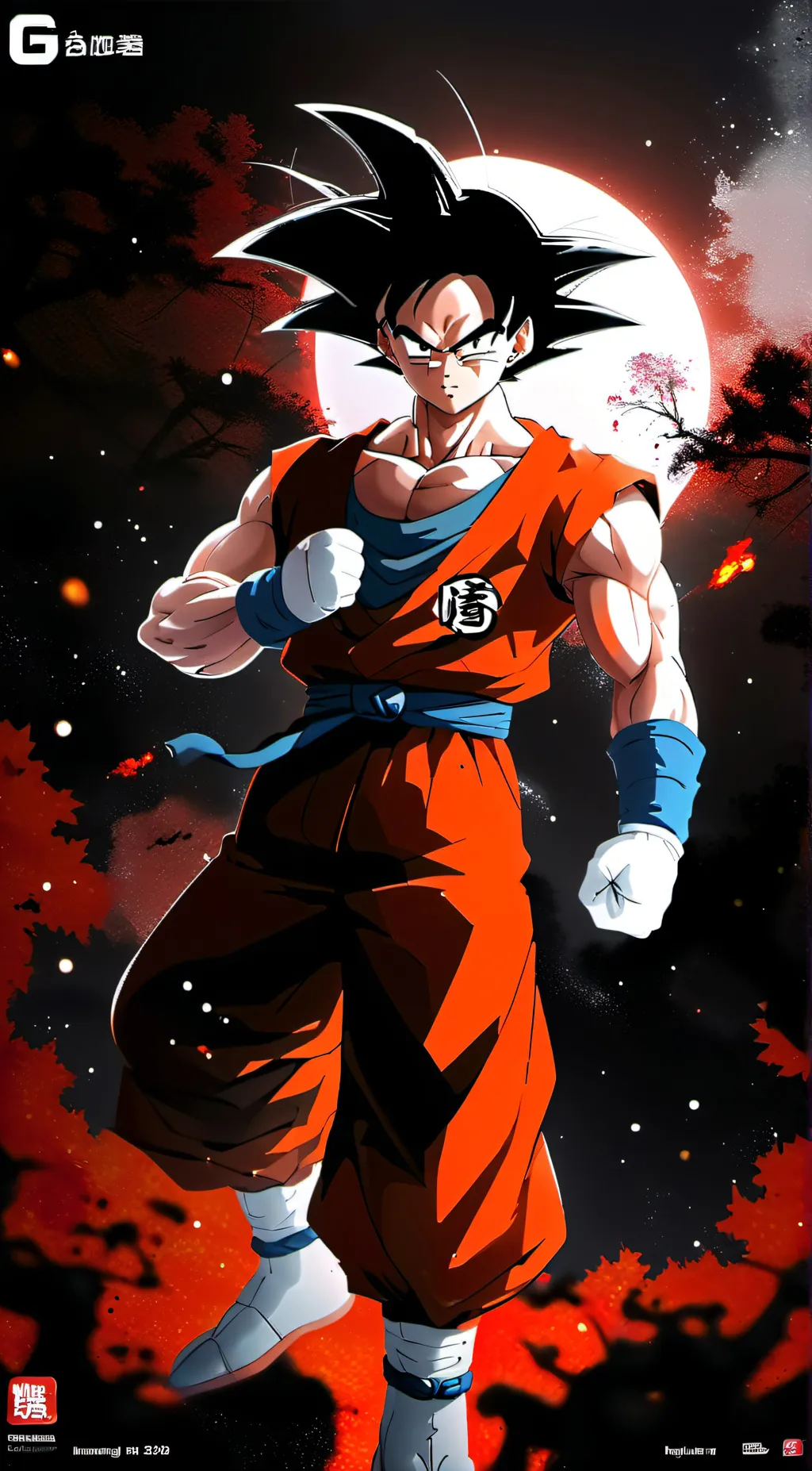 ai character: Goku background