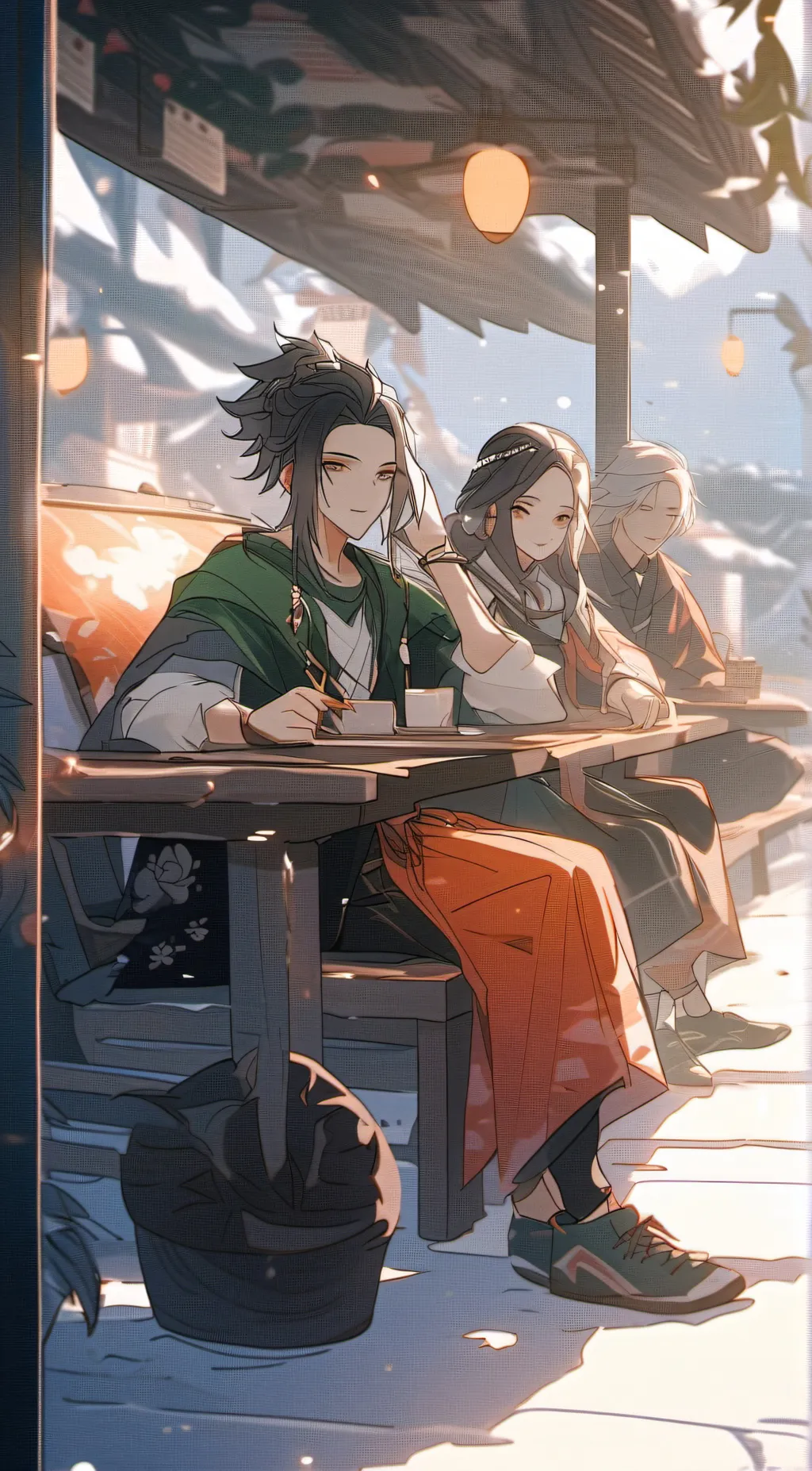 ai character: huskerdust background