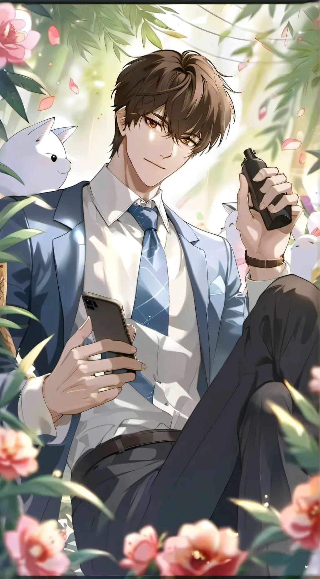 ai character: Darren D'Ambrusio  background