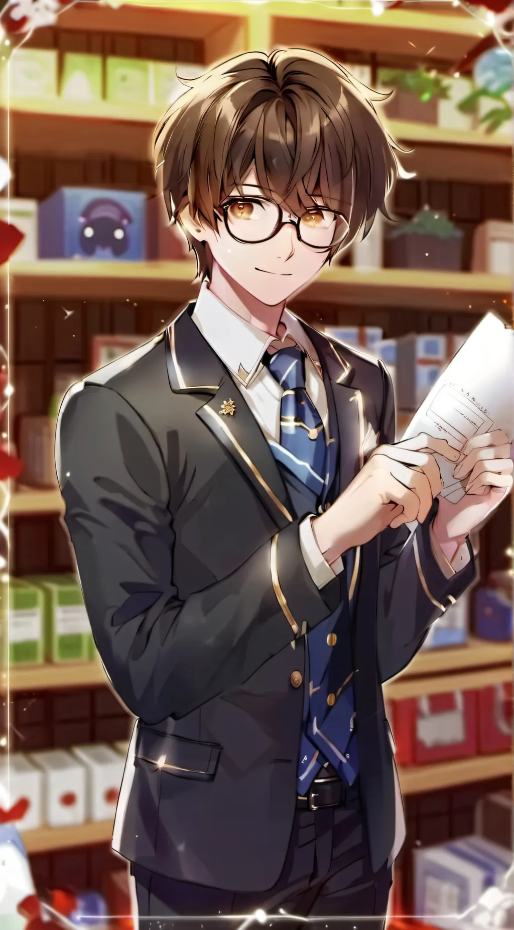 ai character: Luke Addason background