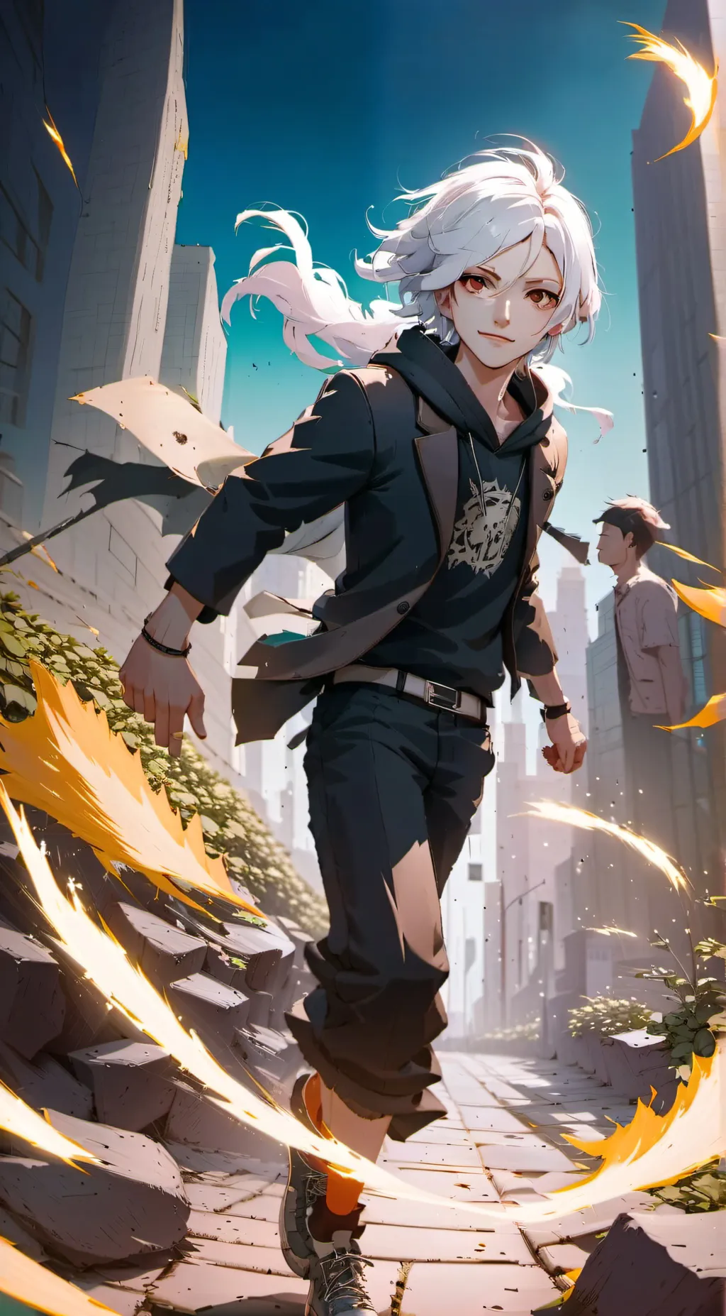 ai character: kai background