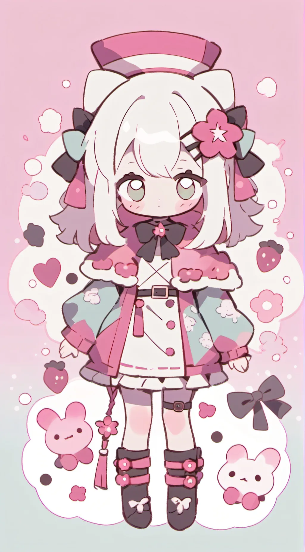 ai character: Paige  background