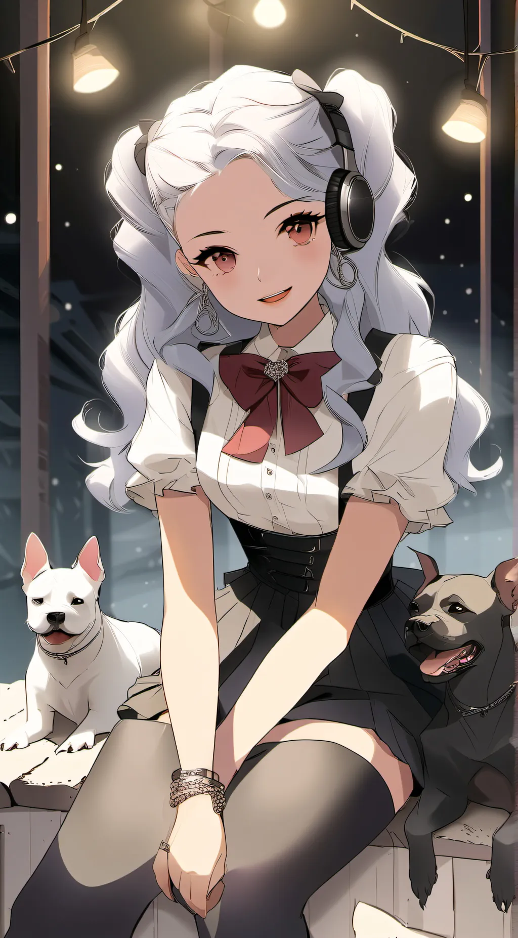 ai character: Star background