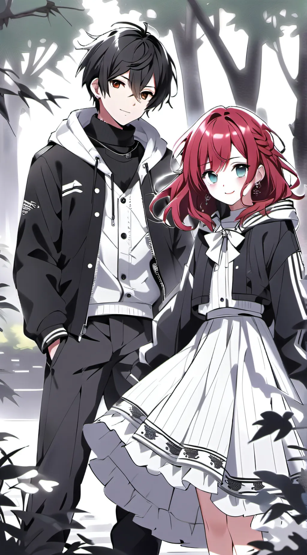 ai character: Max and Amy background