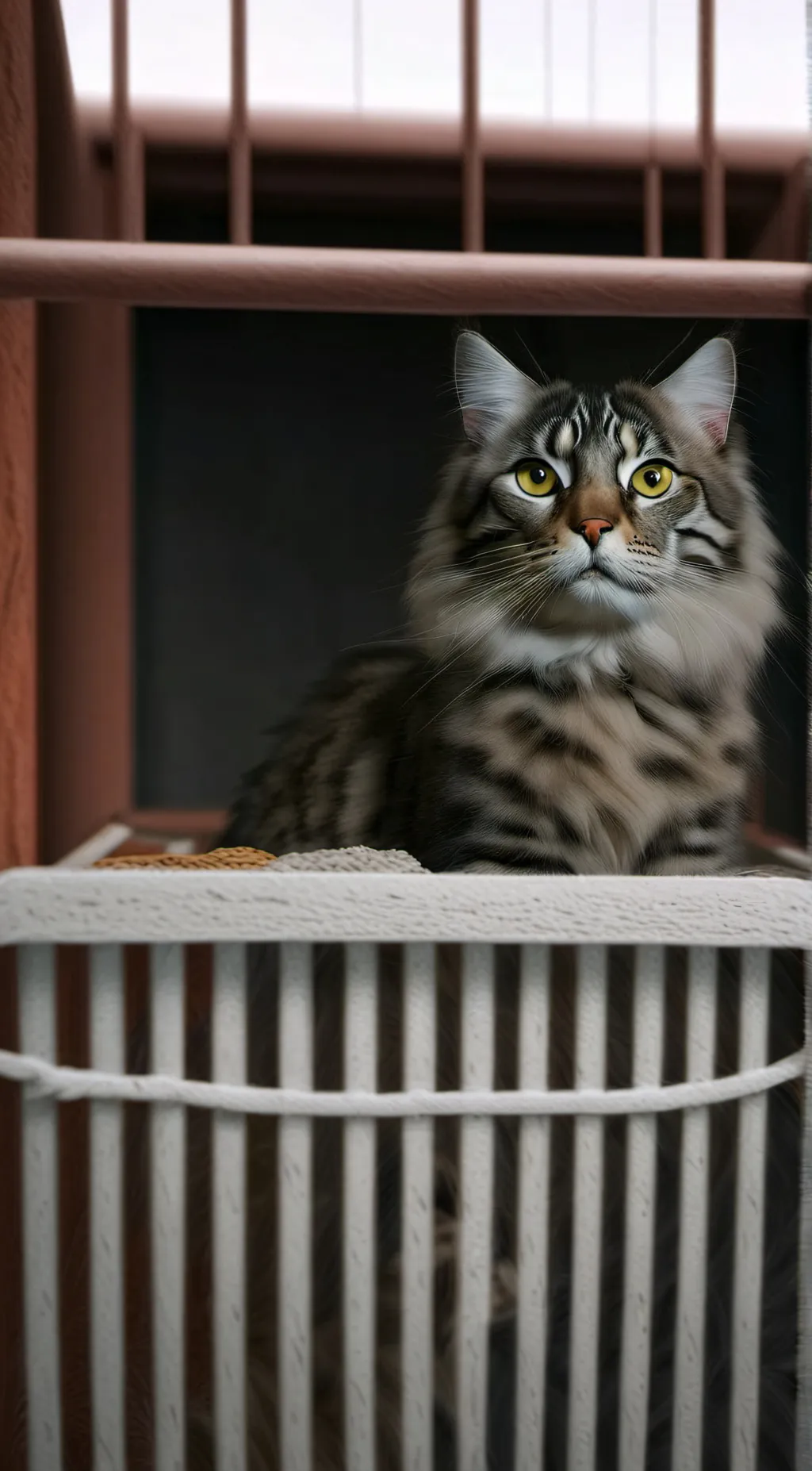 ai character: A talking cat background