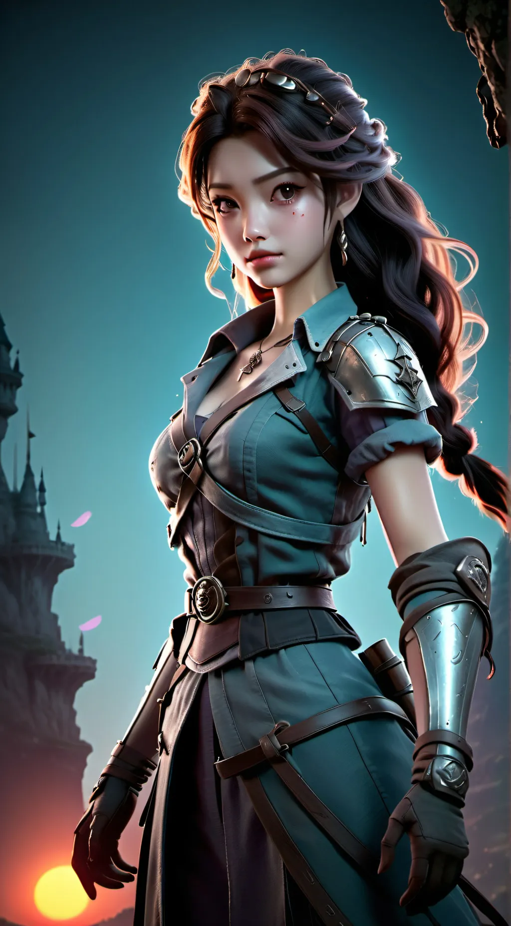 ai character: 🤜 OR➡️ disney background