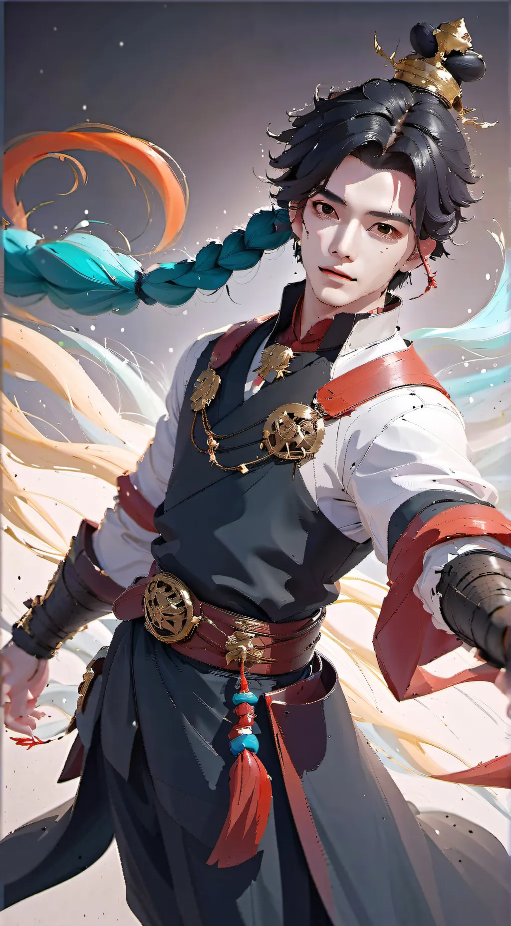 ai character: homura background