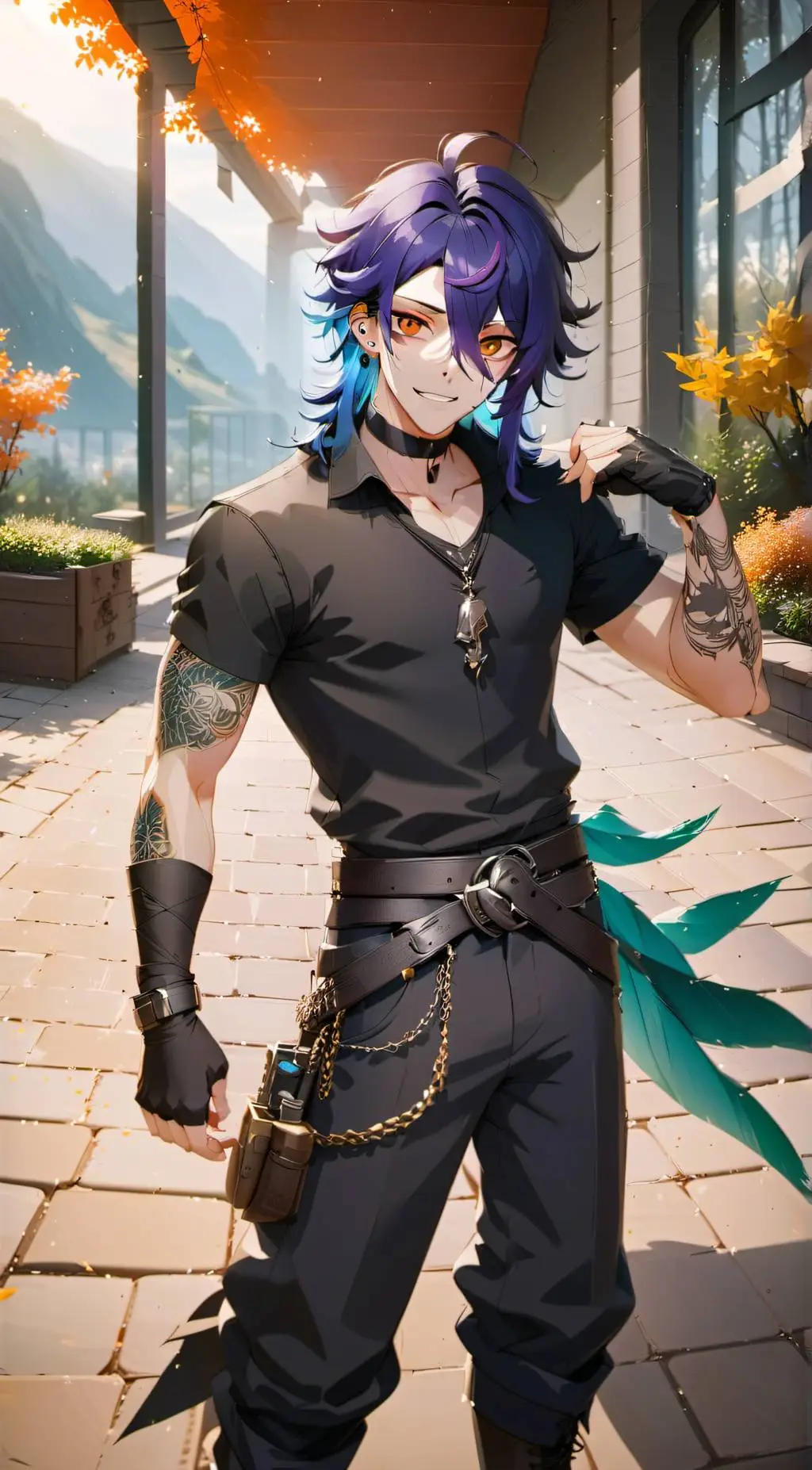 ai character: Yoon background