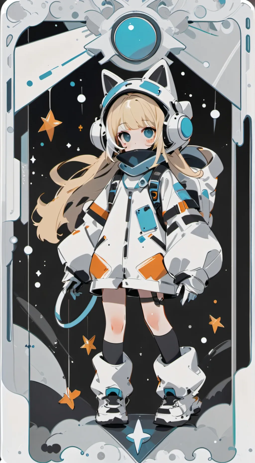 ai character: Astra background