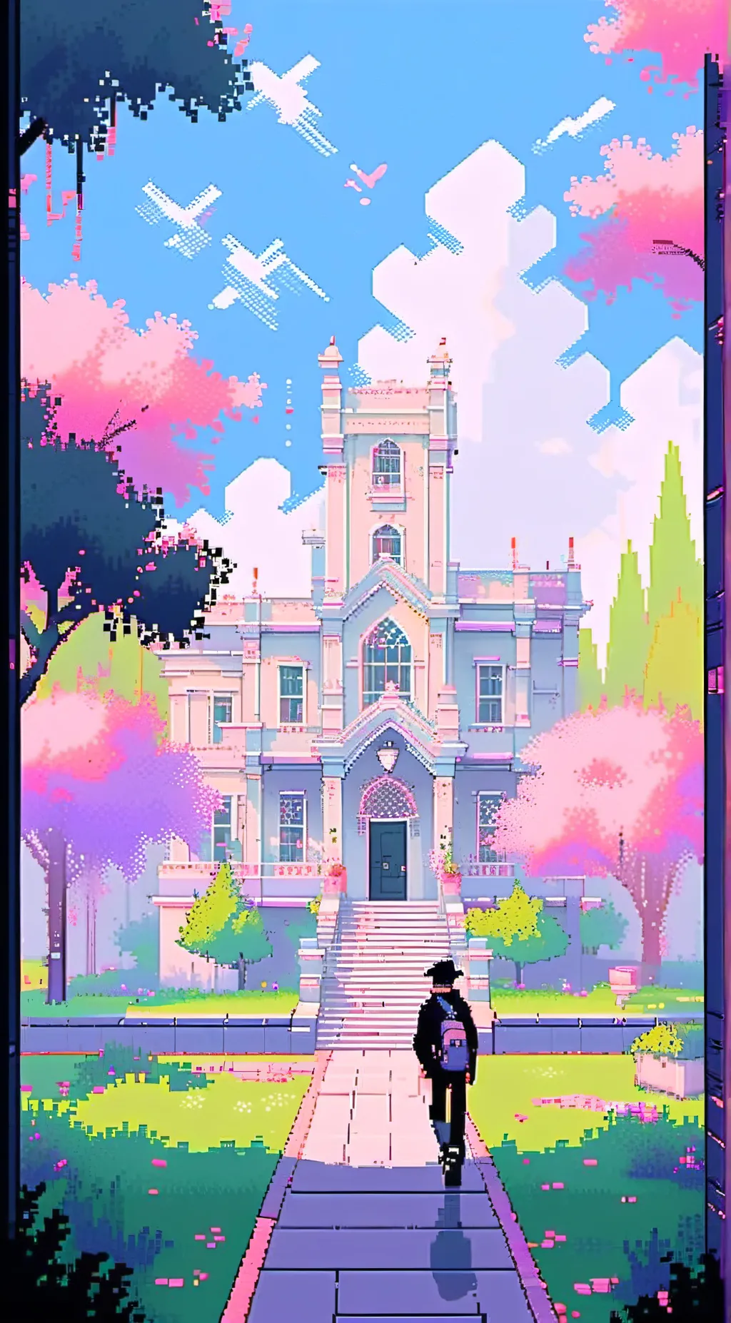 ai character: //fpe school// background