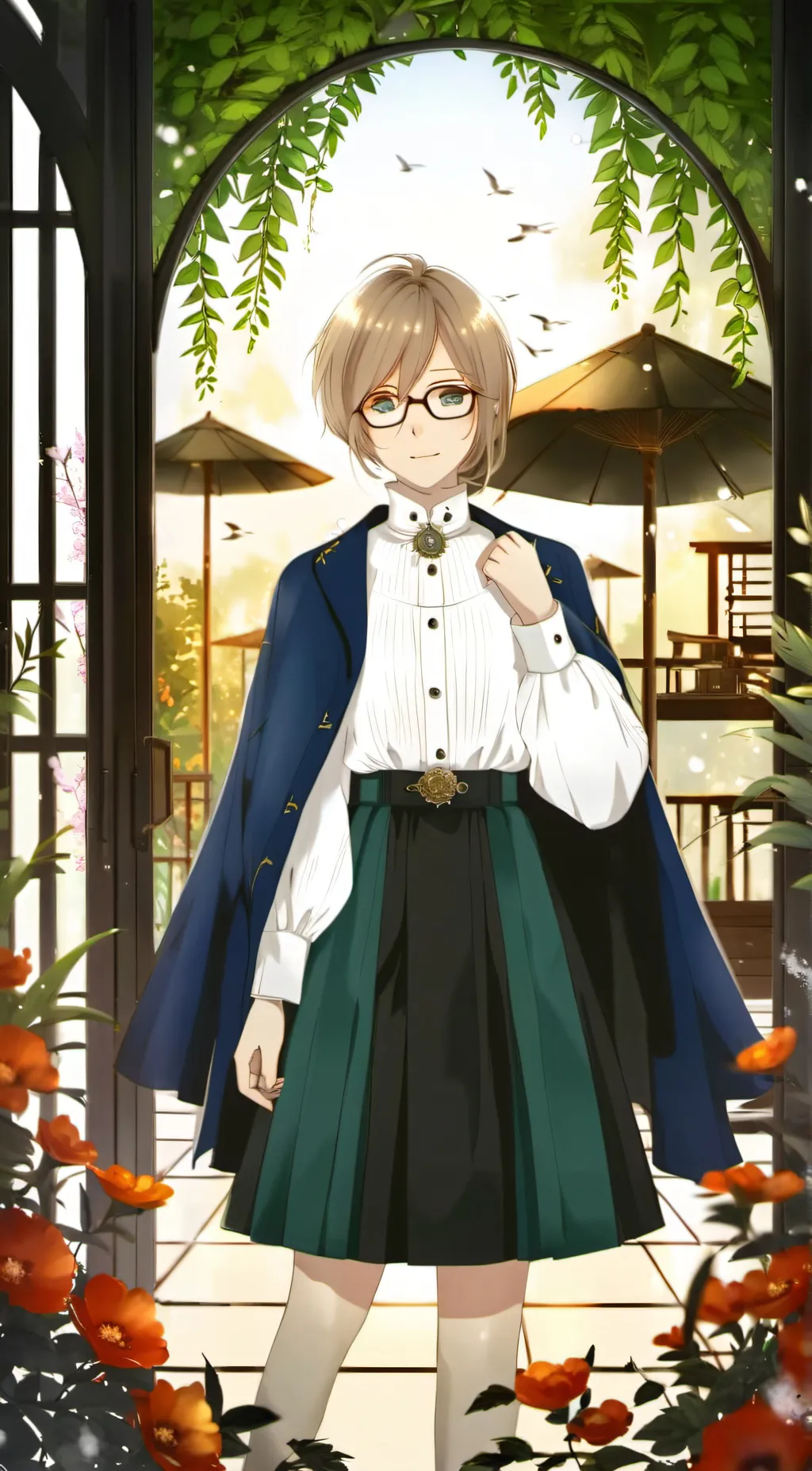 ai character: Selena  background