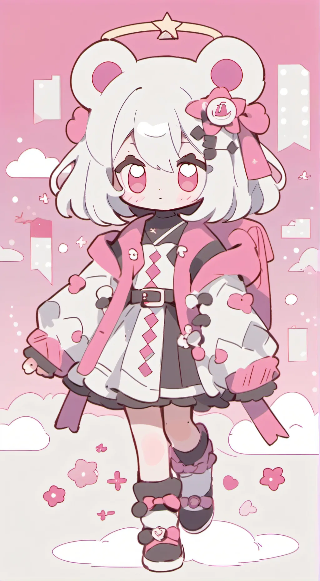 ai character: Lily background