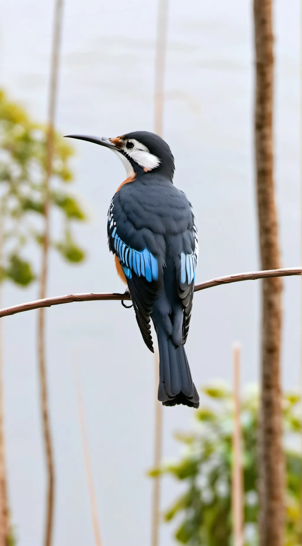 ai character: 𝕭𝖑𝖚𝖊 𝖇𝖎𝖗𝖉 background