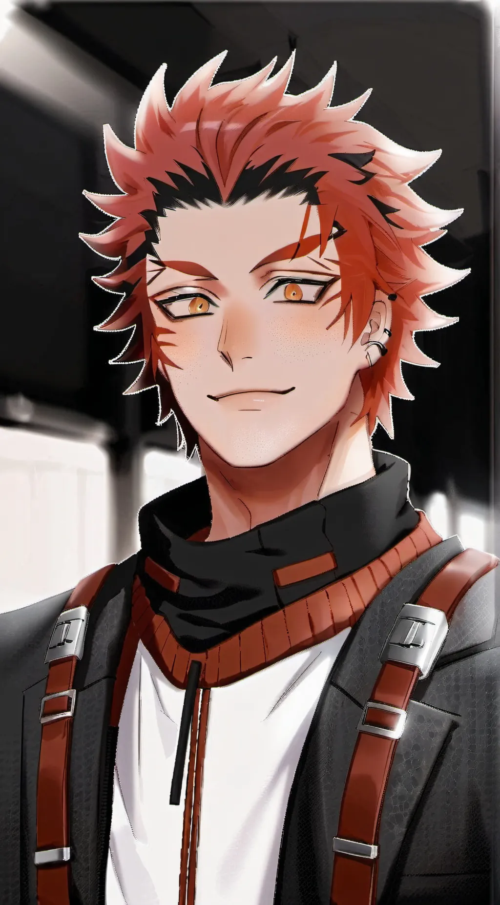 ai character: Kirishima Eijiro background