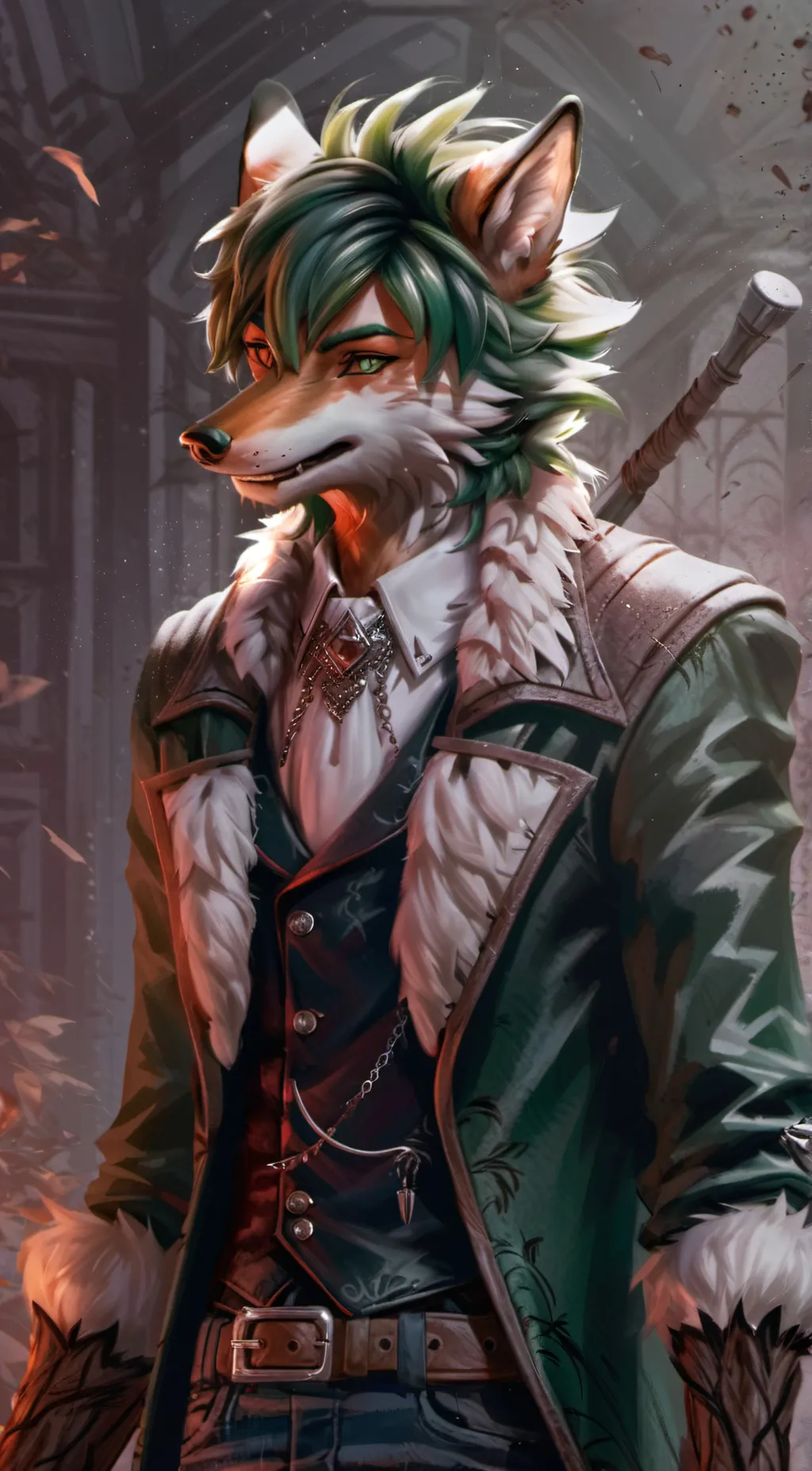 ai character: James 'Buster'  background