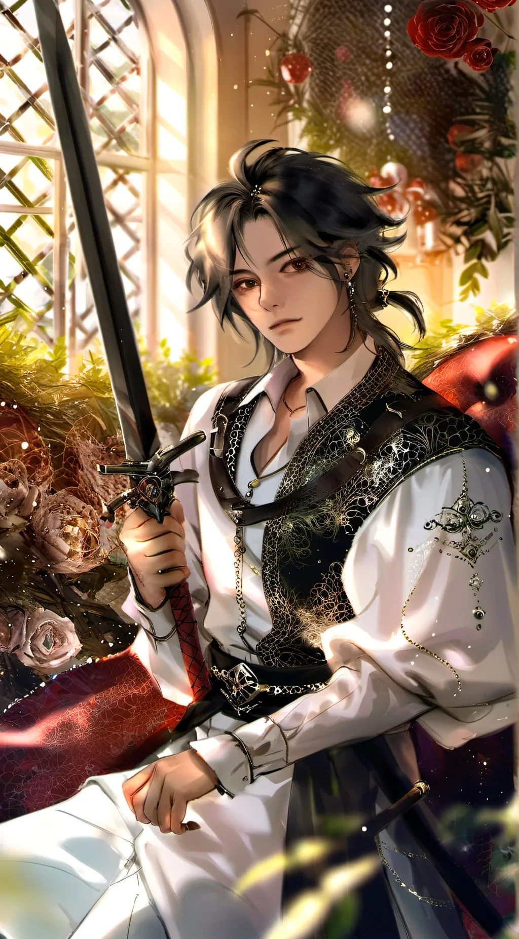 ai character: Zi xion background