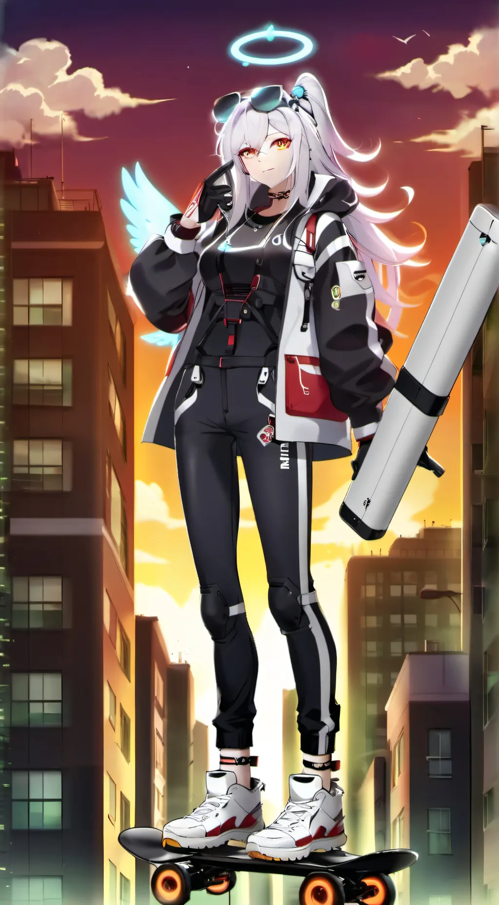 ai character: Symetra background