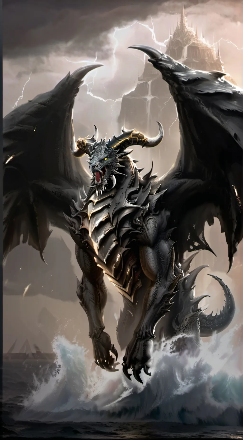 ai character: Skull crusher background