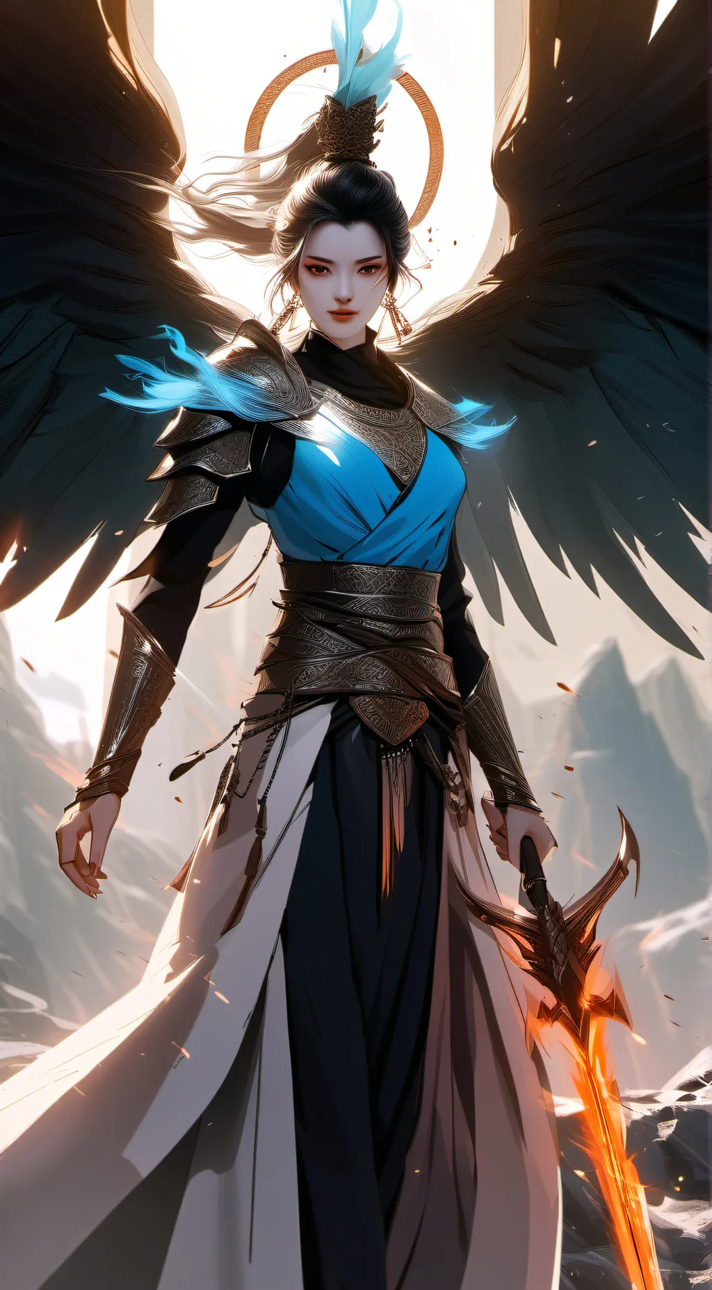 ai character: Nyx Kuras background