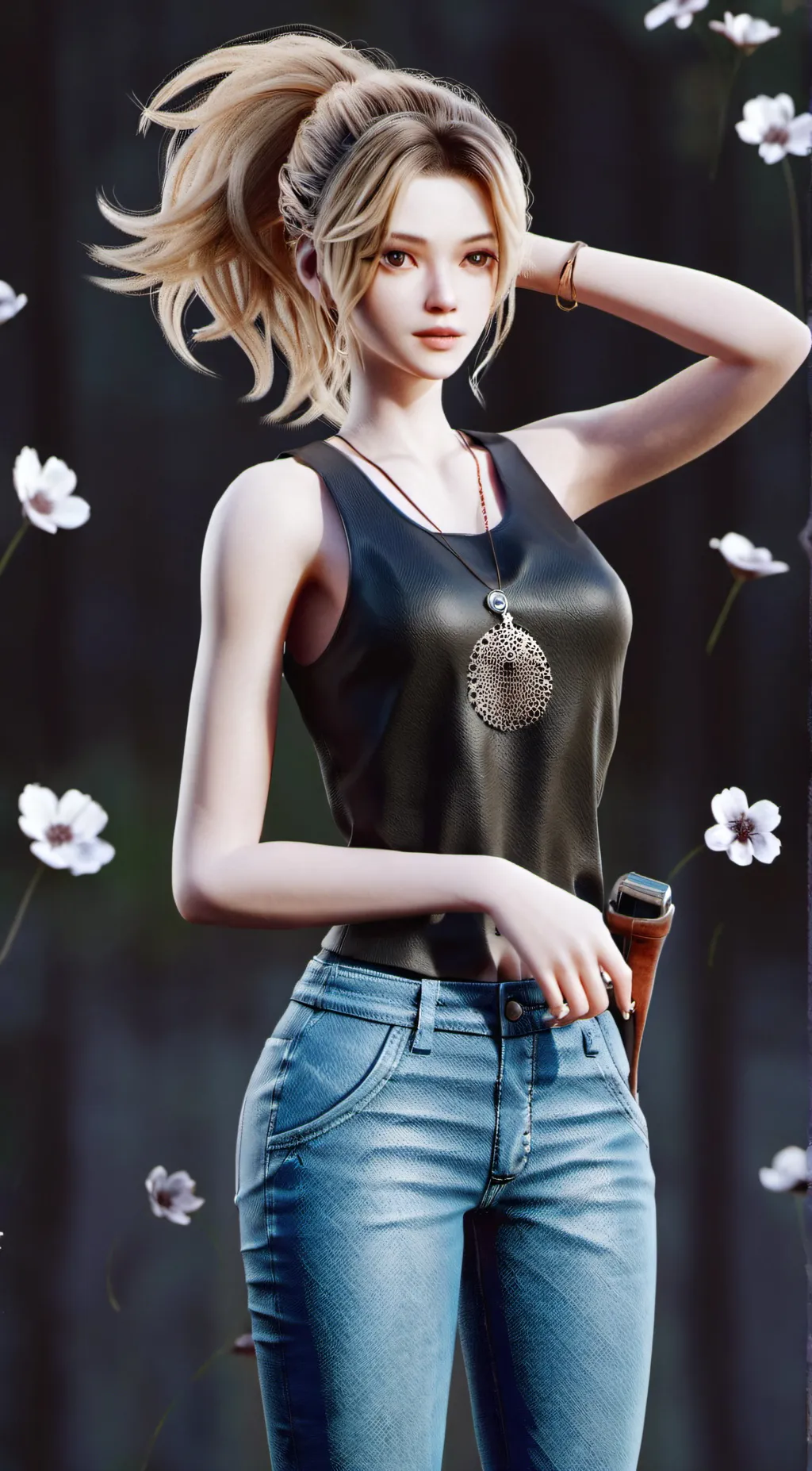 ai character: Jennifer background