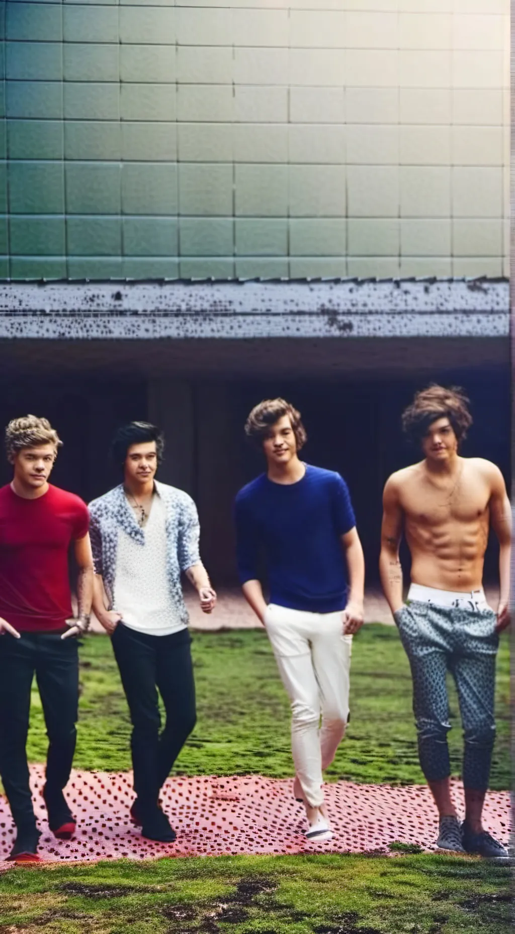 ai character: one direction background