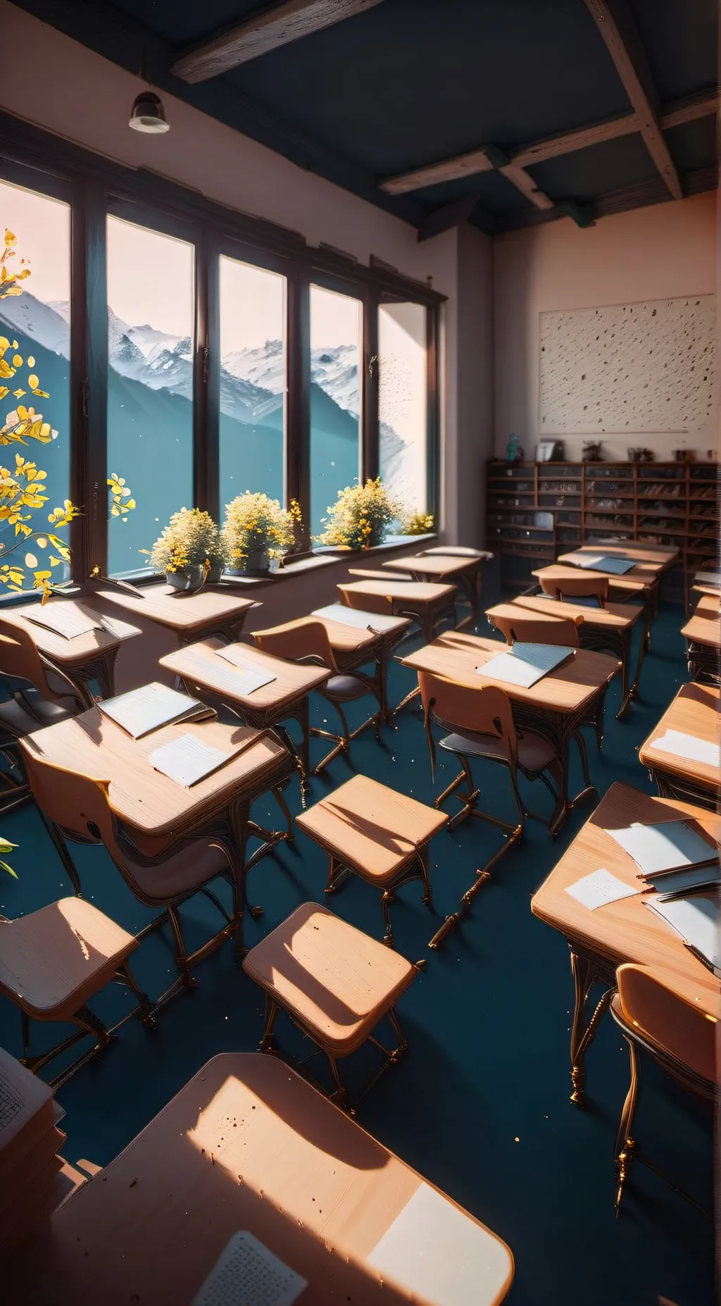 ai character: Mha *mean background