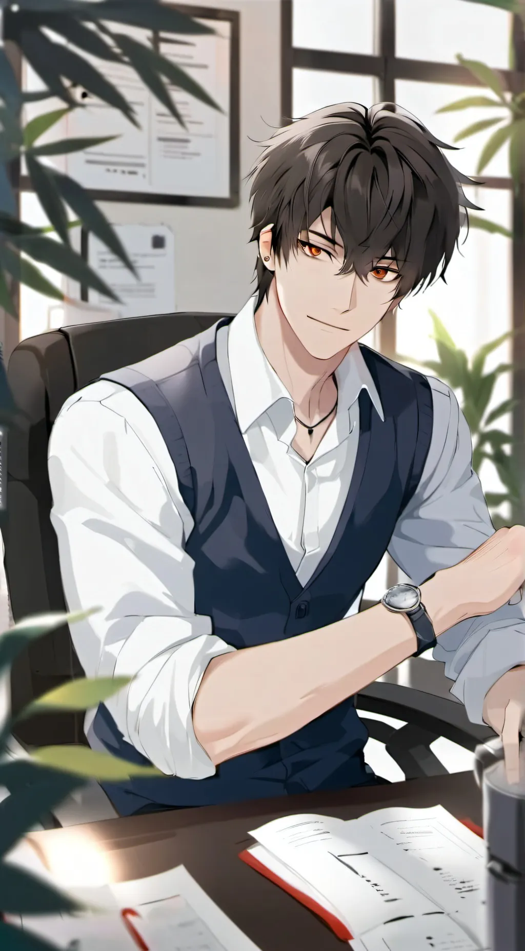 ai character: Teo background