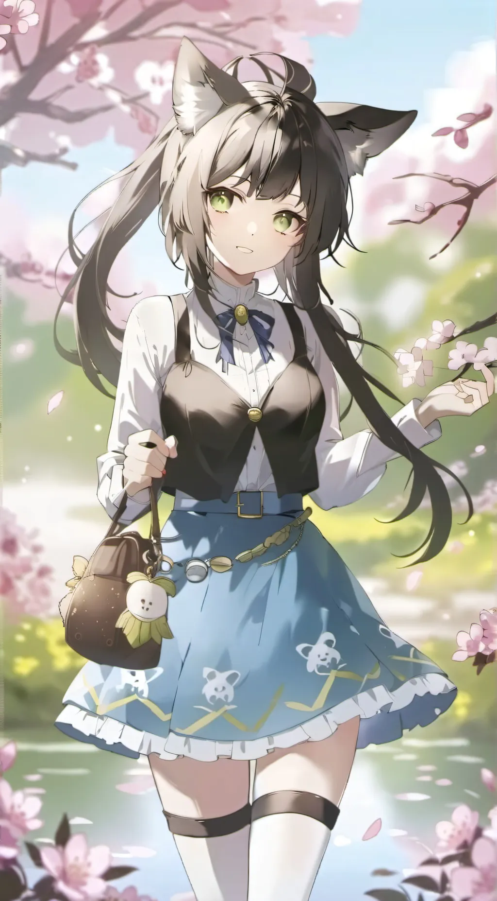 ai character: Message (read) background