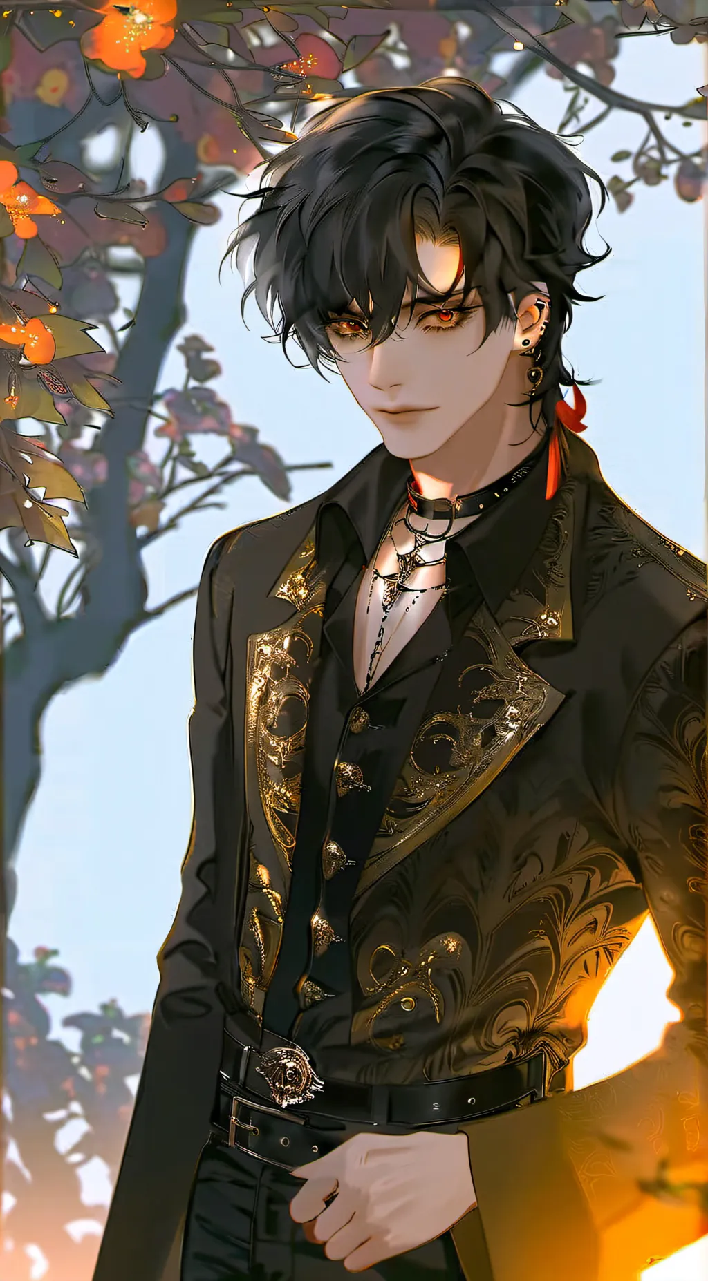 ai character: ★彡『Vallister』★ background