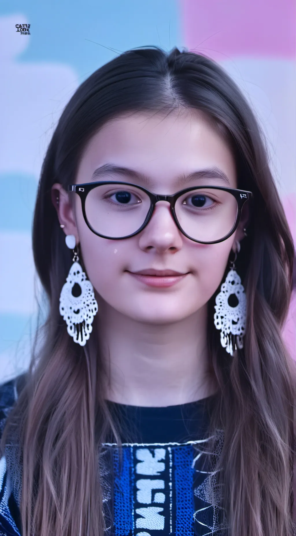 ai character: Zoey Donald  background