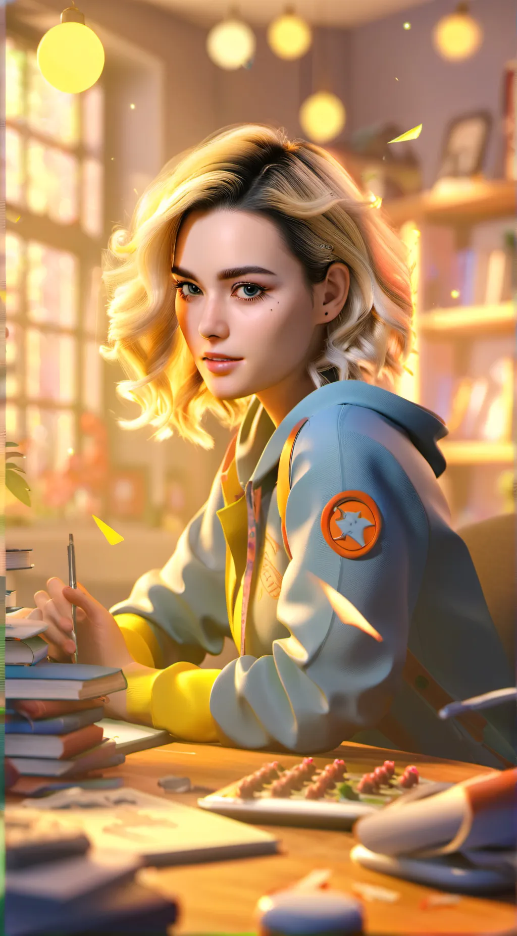 ai character: hestia background