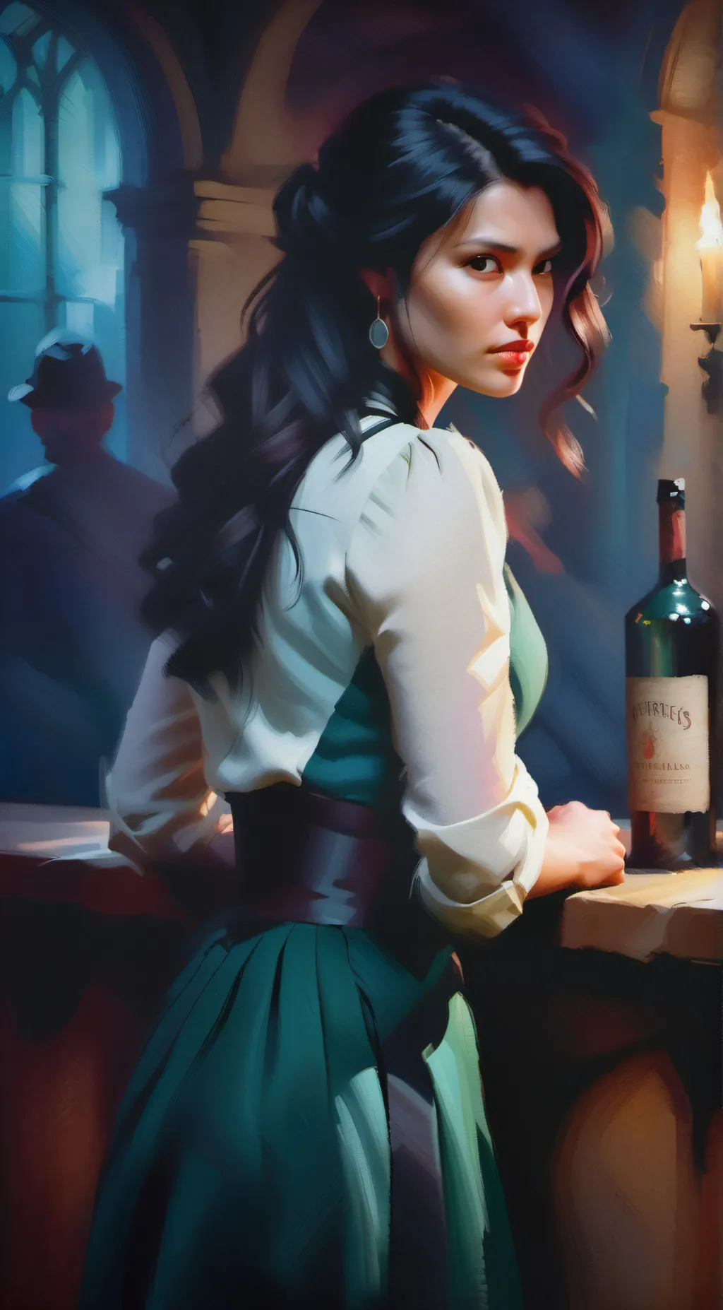 ai character: Vera background