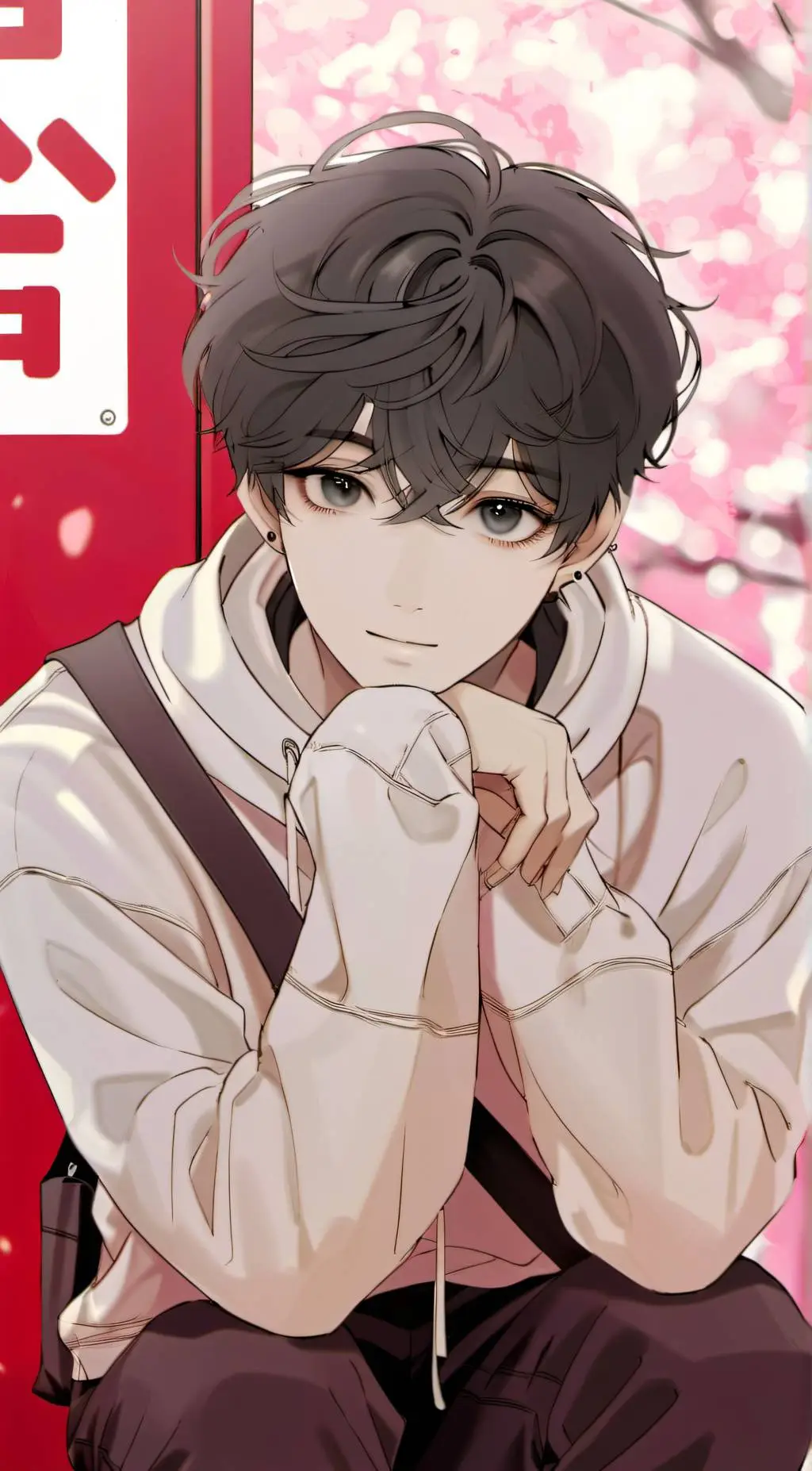 ai character: Kyo  background