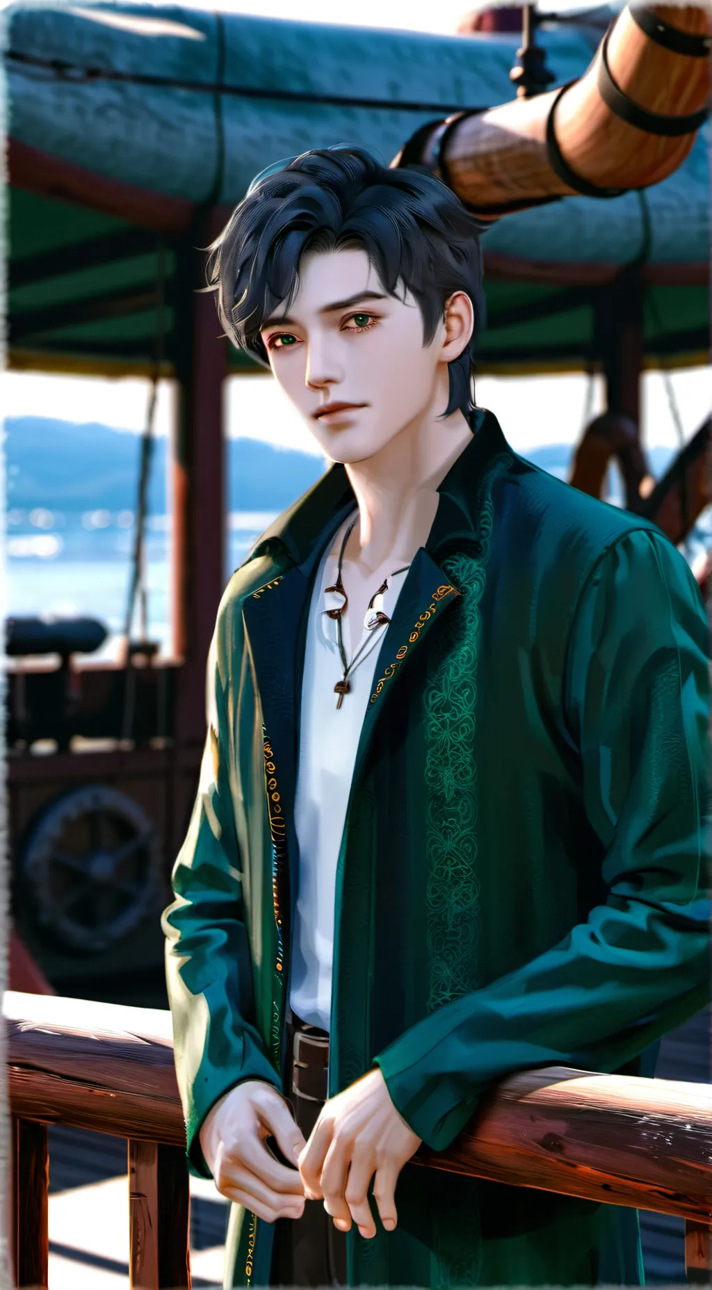 ai character: pirate jake background