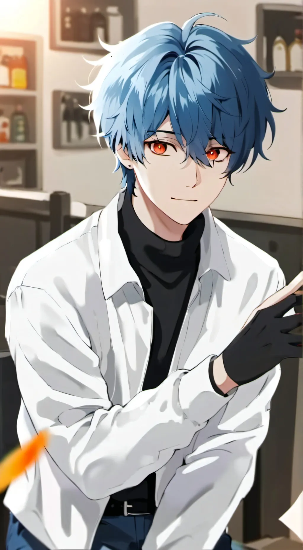 ai character: Dinamic background