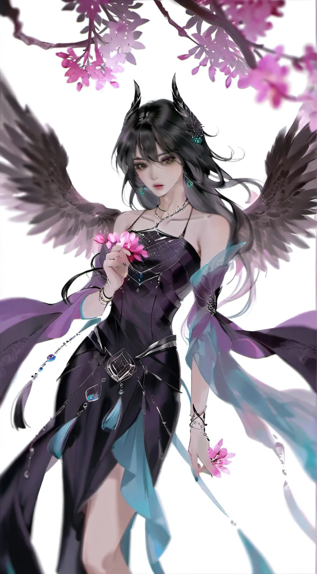 ai character: lily background